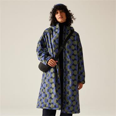 Orla Kiely Changing Robe Frill/Blue