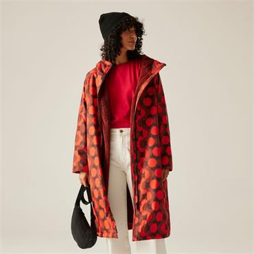 Orla Kiely Changing Robe Frill/Red