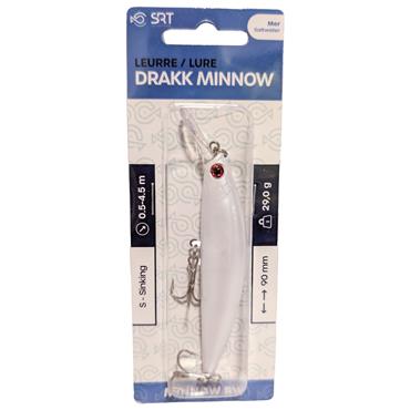 Drakk Minnow Lure 9cm 29g White