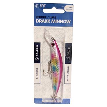 Drakk Minnow Lure 9cm 29g Rainbow Pink