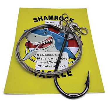 TOPE CONGER TRACE 100KG SIZE 8 HOOK