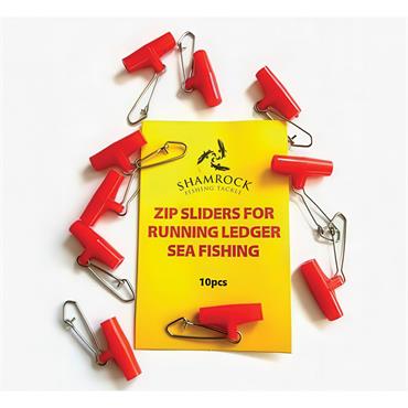 ZIP SLIDERS RED 10PK