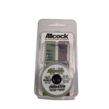 Allcock 49 Strand Wire 30lb 14kg wCrimps