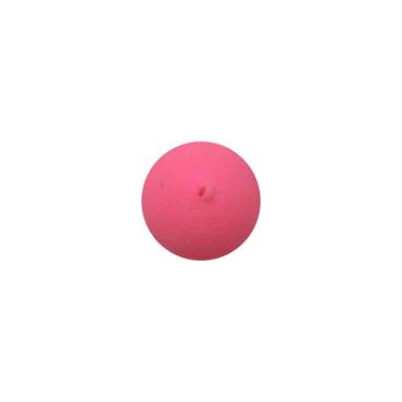 Floating Round Bead 15mm Lumo Pink