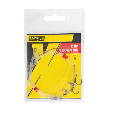 Tronixpro 2 Up 1 Down Size 4 Hand Tied Rigs