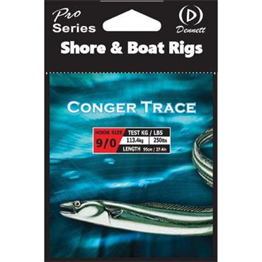 Dennett Pro Series Conger Eel Trace Rig 9/0 250lb