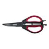 Bait Shears 10in 25cm Red/Black