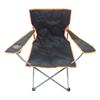 Folding Chair with Cup holder Black