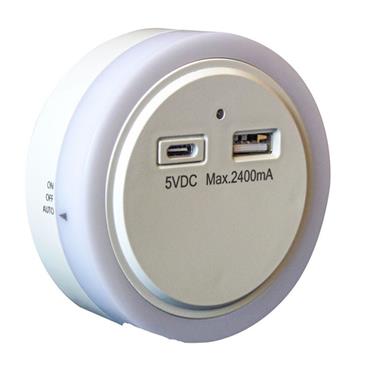 Night Light and USB Charger