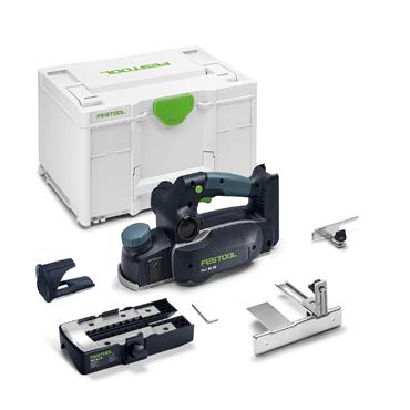 Festool Cordless Planer HLC 82 EB-Basic-Set