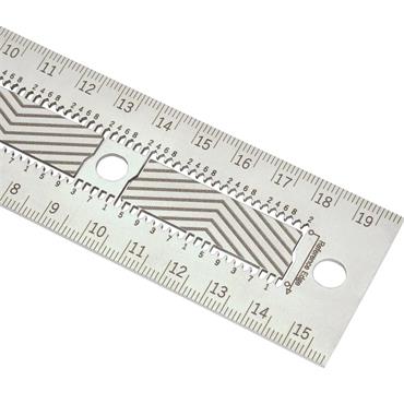 JessEm Stainless Steel Precision Square 200mm