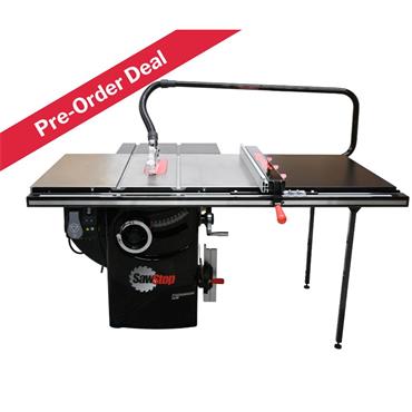 Professional Cabinet Saw 36in T-Glide Advance Fence System