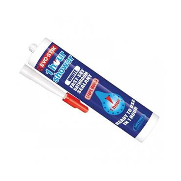 EVO STIK 1 HR SHOWER WHITE