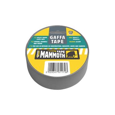EVERBUILD MAMMOTH GAFFA TAPE SILVER 50MM X 45M