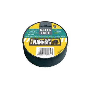 EB MAM.GAFFA TAPE 50MMX45M BLACK /12 ROL