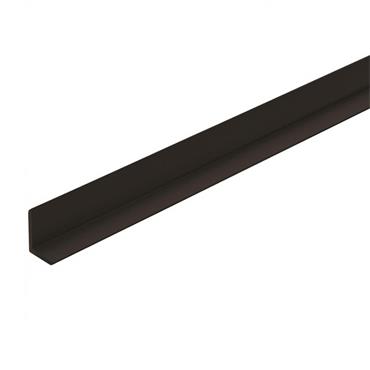 DUMAWALL EXTERNAL CORNER L-TRIM 2.6M BLACK