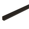 DUMAWALL EXTERNAL CORNER L-TRIM 2.6M BLACK