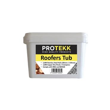 PROTEKK SLATERS TUB SS-304 2000 NAIL 1000 CRAMPION