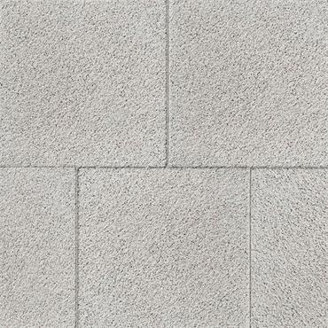 400X400X40MM MAYFAIR SILVER FLAG
