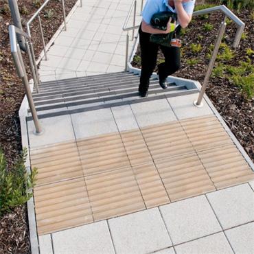 TOBERMORE TACTILE HAZARD WARNING BUFF400X400X50MM