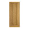 INDOORS VERTO OAK MEXICANO GROOVED DOOR 78X24