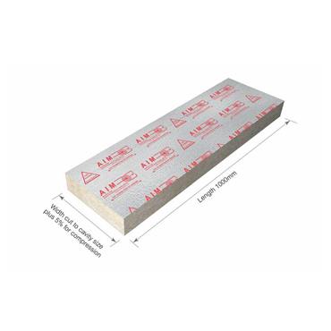 AIM CAVITY FIRE SLAB 1200X1000X75MM SHEET