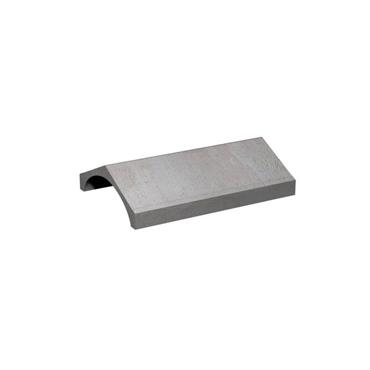 MANNOK UNI RIDGE TILE PLAIN ANGLE SLATE GREY457MM