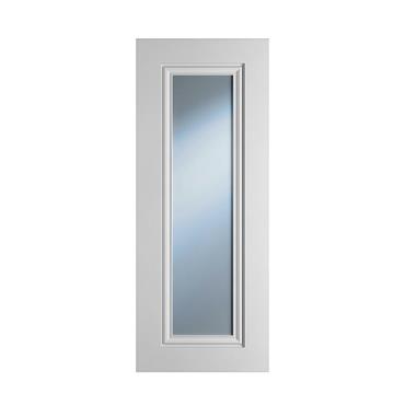 CHARLESTON CLEAR GLASS WHITE PRIMED DOOR  78 X 30