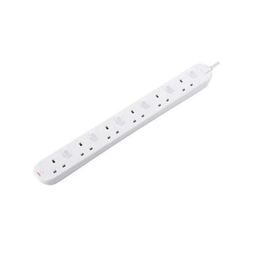 6SKT 2M 13AMP IND SWITCHED EXTENSION LEAD