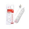 4 SOCKET 2 METRE 13AMP SURGE EXT LEAD
