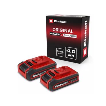 2 X PXC 4.0AH PLUS BATTERIES