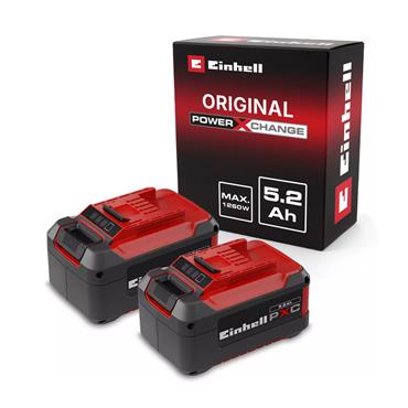 2 X PXC 5.2AH PLUS BATTERIES