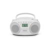 ROBERTS ZOOMBOXFMW CD BOOMBOX WHITE