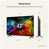 LG 43QNED72B6B.AEI 43" QNED TV
