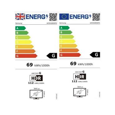 SAMSUNG UE55U8000FKXXU 55"" SMART SLIM TV