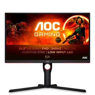 AOC 25"  MONITOR G3 FHD VA 240HZ 25G3ZM/BK