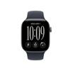 Apple Watch Series 12 GPS 46mm Black Aluminium Case with Black Sport Band