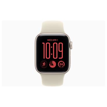 Apple Watch SE 3 GPS 40mm Starlight Aluminium Case with Sand Sport Band