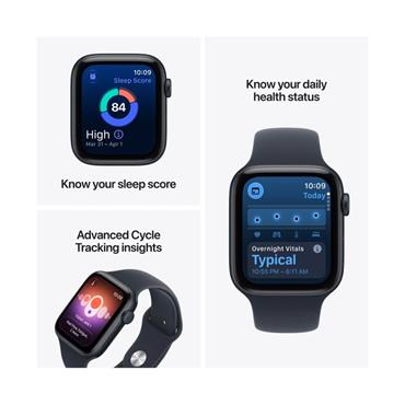 Apple Watch SE 3 GPS 44mm Starlight Aluminium Sand Sport Band S/M