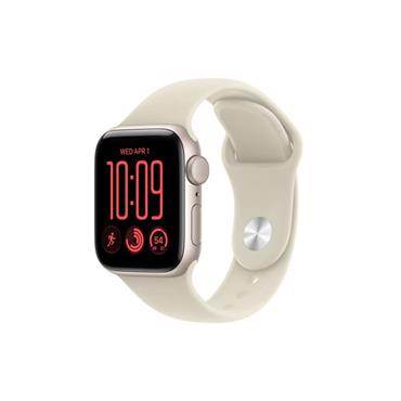 Apple Watch SE 3 GPS 44mm Starlight Aluminium Sand Sport Band S/M