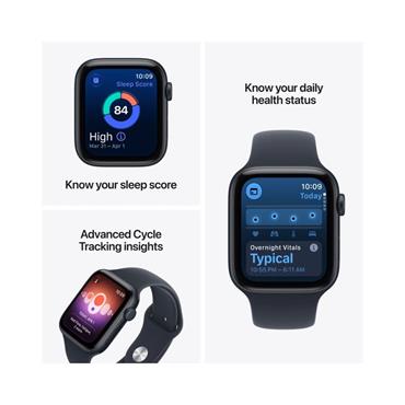 Apple Watch SE 3 GPS 44mm Starlight Aluminium Sand Sport Band M/L