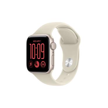 Apple Watch SE 3 GPS 44mm Starlight Aluminium Sand Sport Band M/L