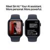 APPLE Watch SE 3 - 44 mm Midnight Aluminium Case with Navy Blue Sport Band, S/M