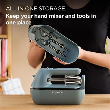 KENWOOD HMP40.000GY GO HAND MIXER STORM BLUE 300WT