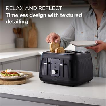 KENWOOD TFP09.000BK DAWN BLACK TOASTER