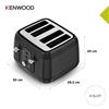 KENWOOD TFP09.000BK DAWN BLACK TOASTER