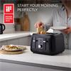 KENWOOD TFP09.000BK DAWN BLACK TOASTER