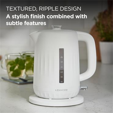 KENWOOD ZJP06.000WH  RIPPLE WHITE KETTLE
