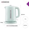 KENWOOD RIPPLE BLUE KETTLE