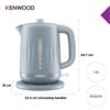 KENWOOD ZJP06.000GY RIPPLE GREY KETTLE